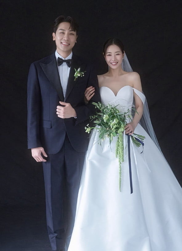 パクハナと夫キムテスル結婚式