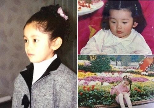 韓国女優ナヘミの子供時代