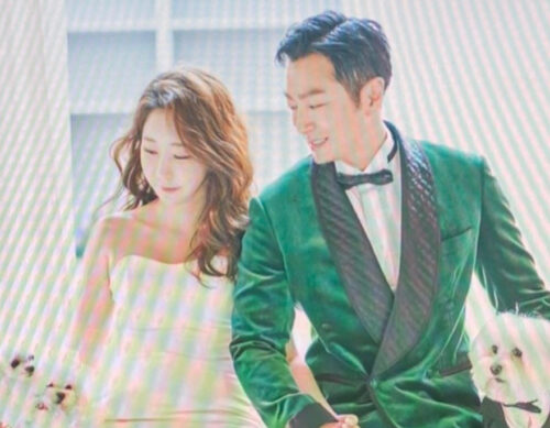 リュテジュン韓国俳優の結婚写真