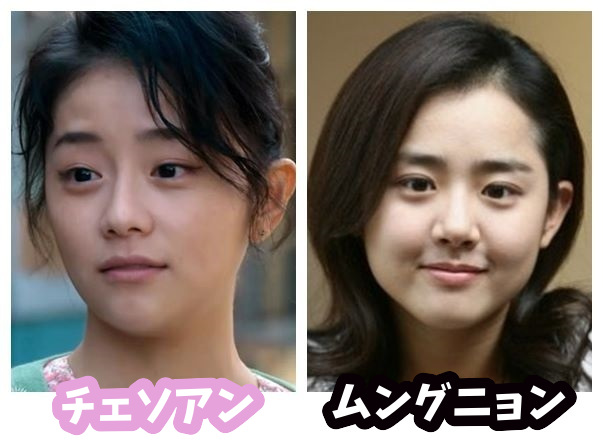 チェソアンとムングニョンは似てる？